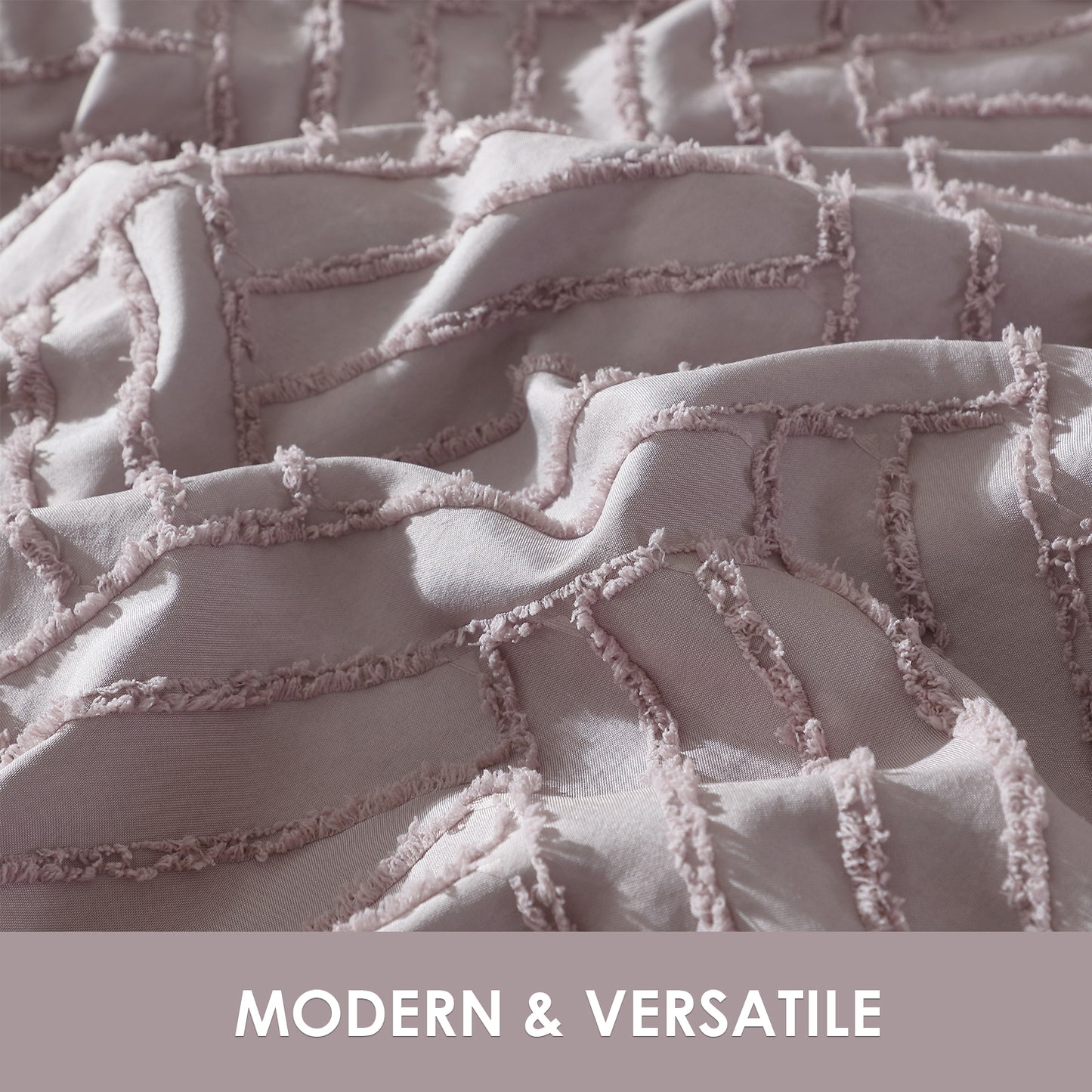 Clipped Jacquard Comforter Set