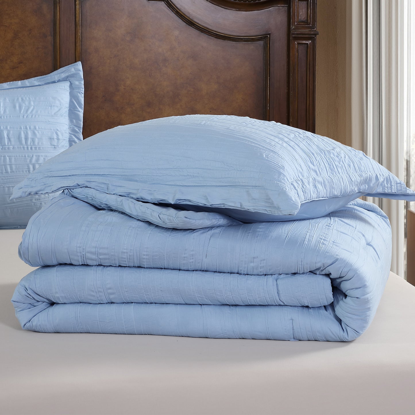 Embossed Comforter Set