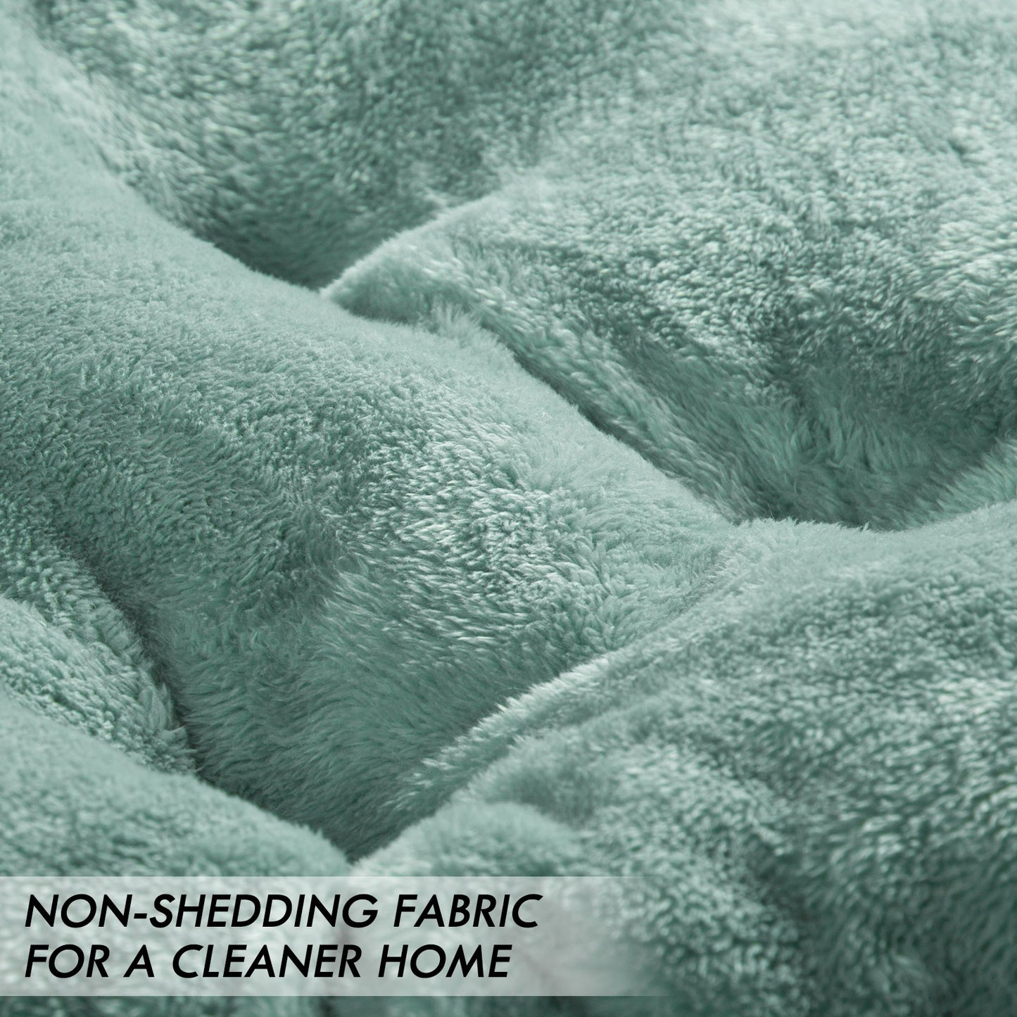 Upgrade Plush Faux Fur Washable Round Cat Beds