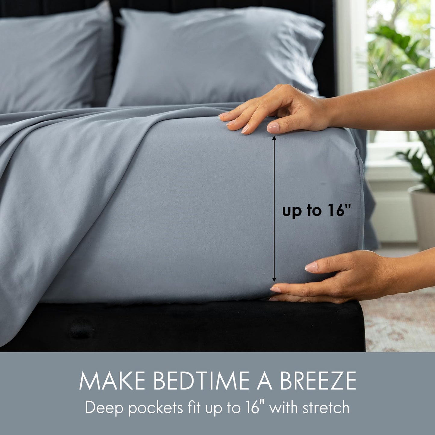 6-Piece  Bed Sheet Set